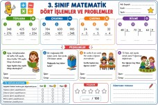 MATEMATİK ÇALIŞMA KAĞIDI