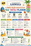Yaz tatili planı