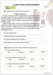 3.sınıf değerlendirme