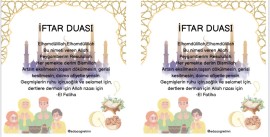 İftar duası