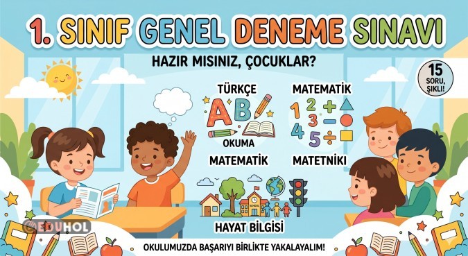 1. Sınıf Genel Deneme Sınavı Soruları
