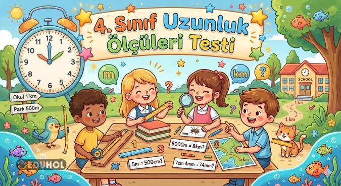 4. Sınıf Uzunluk Ölçüleri Testi
