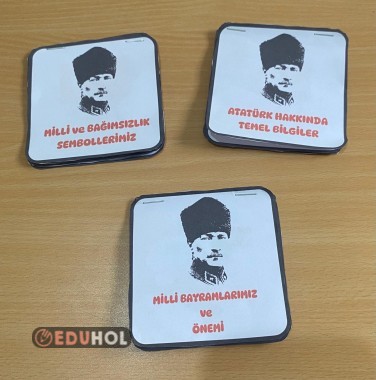 Atatürk Hakkında Temel Bilgiler-Milli Bayramlarımız-Milli ve Bağımsızlık Sembolleri Kitapçık