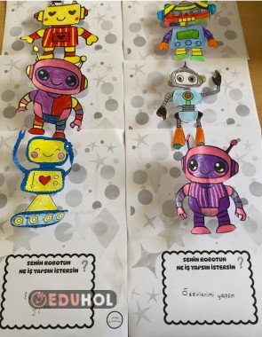 BİLİM VE TEKNOLOJİ HAFTASI ÜÇ BOYUTLU ROBOT ETKİNLİĞİ