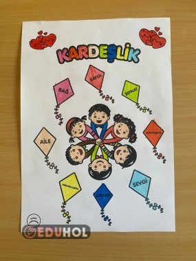 Kardeşlik Boyama Sayfası