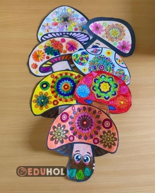 Mandala - Sevimli Mantarlar