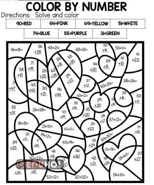 İngilizce renkler/ Toplama işlemi