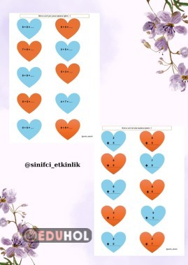 Birinci sınıf matematik toplama işlemi.