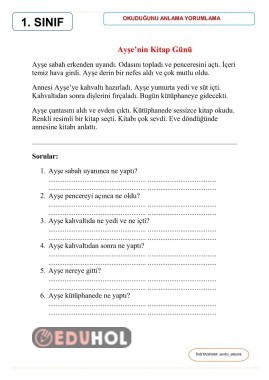 Okuduğunu anlama yorumlama