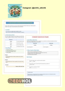 Standart olmayan sıvı ölçme KONU ANLATIMI