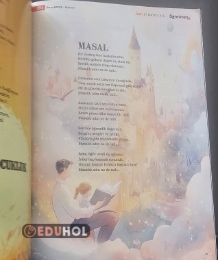 Masal adlı şiirim Öğretmeniz dergisinde yayında 🫠🥰