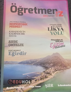 Masal adlı şiirim Öğretmeniz dergisinde yayında 🫠🥰