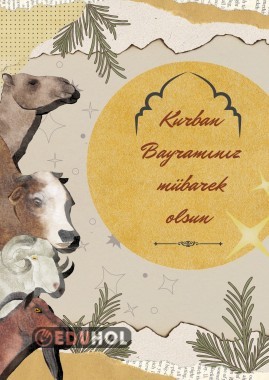 Kurban Bayramınız mübarek olsun.