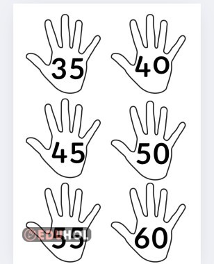 5 er ritmik sayma 100 e kadar