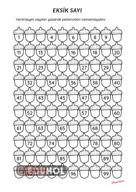 Eksik sayı tamamlama