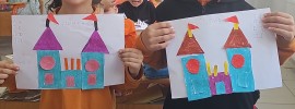 Geometrik şekillerle Şato oluşturma