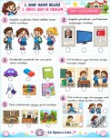 1.Sınıf Hayat Bilgisi 1.Ünite Değerlendirme Sayfası