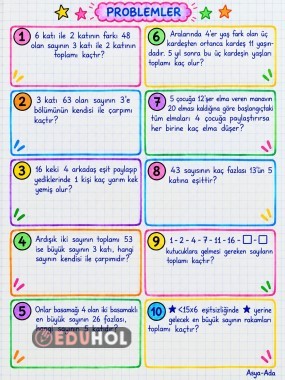 2. Sınıf Zor Problemler 23