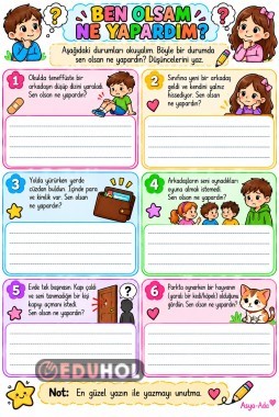 Ben Olsam Ne Yapardım?