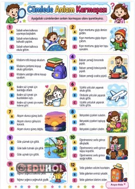 Cümlede Anlam Karmaşası 2