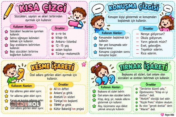 Noktalama işaretleri Defter Notu 2