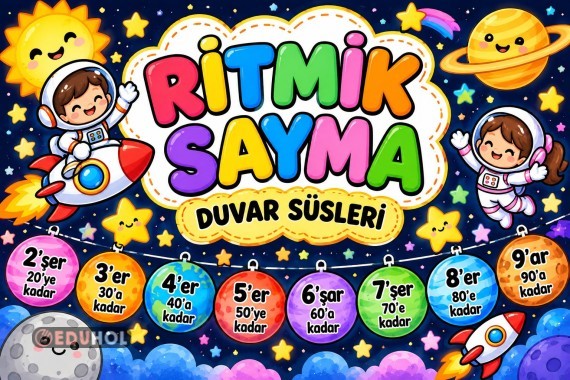 Ritmik Sayma Duvar Süsleri