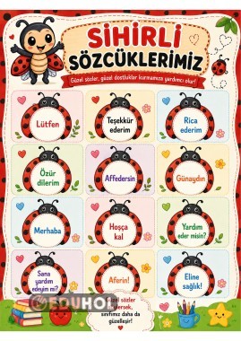 Sihirli sözcükler  6 ve 9 A4 boyunda