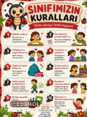 Uğur böcekli sınıf kuralları
