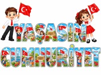 Renkli Yaşasın Cumhuriyet pano