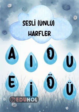SESLİ(ÜNLÜ) HARFER PANO
