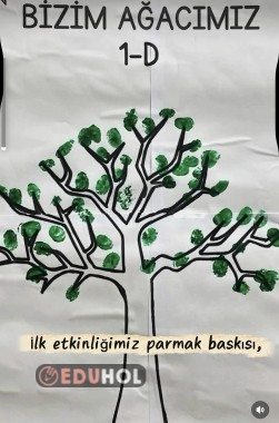 İlk Gün Ağacı Parmak Baskısı