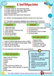2. SINIF İHTİYAÇ LİSTESİ