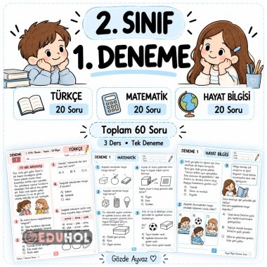 2.Sınıf 1.Deneme