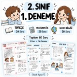 2.Sınıf 1.Deneme