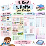 4.Sınıf 1.Hafta