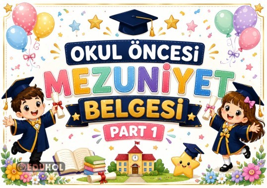OKUL ÖNCESİ MEZUNİYET BELGESİ-PART 1