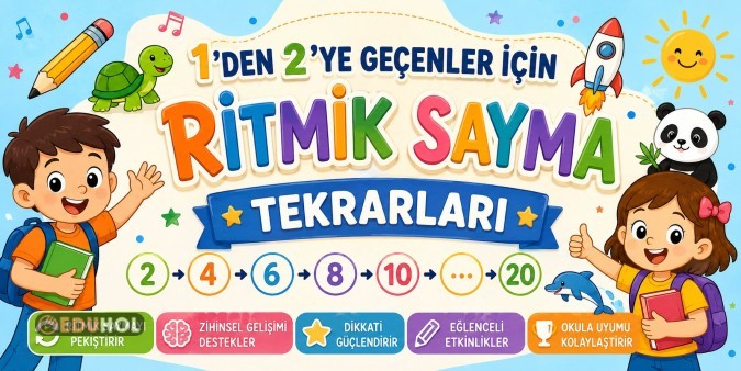 RİTMİK SAYMA TEKRARLARI 1. SINIFTAN 2. SINIFA GEÇENLER İÇİN