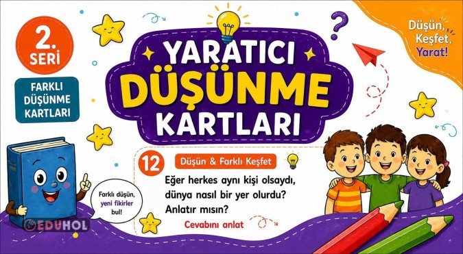 YARATICI DÜŞÜNME KARTLARI 2. SERİ