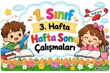 3. HAFTA HAFTA SONU ÖDEVİ (SİYAH BEYAZ VE RENKLİ)