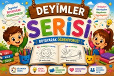 DEYİMLER-BOYAYARAK ÖĞRENİYORUZ SERİ 2