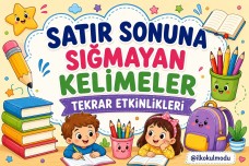 SATIR SONUNA SIĞMAYAN KELİMELER