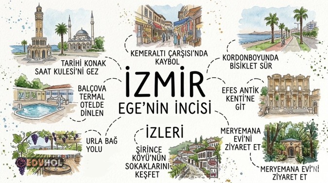İzmir, tarihi doğal ve turistik yerler