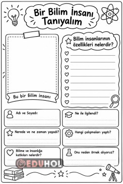 Bir Bilim İnsanını Tanıyalım.