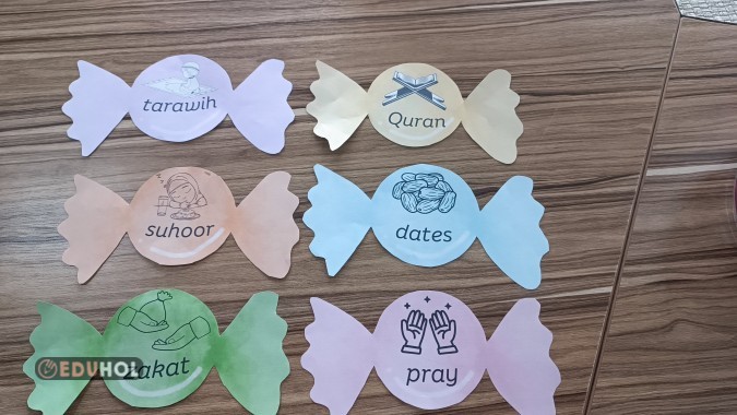 Ramazan Ayı panosu kelimeler