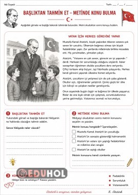 Başlık- Metin bağlantısı,Konu bulma