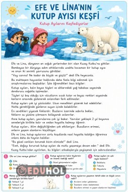 Efe ve Lina KUTUP AYILARINI KEŞİFTE