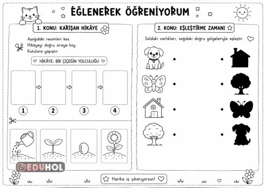 Gölge eşleştirme , kes yapıştır