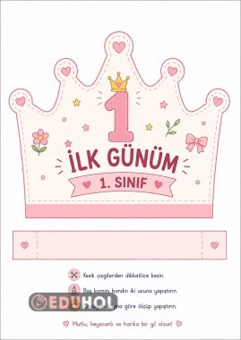 İlk gün tacı ,kız