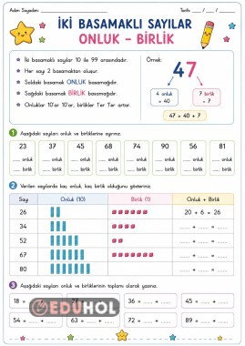 Onluk birlik çalışması, notlu