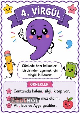 Pano için VİRGÜL